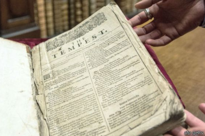 Shakespeare First Folio yang Langka Ditemukan di Perancis