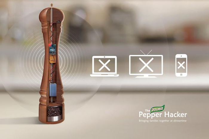 Pepper Hacker: Penggiling Lada yang Bisa Mematikan Semua Perangkat Elektronik untuk  Memperbaiki Hubungan Keluarga