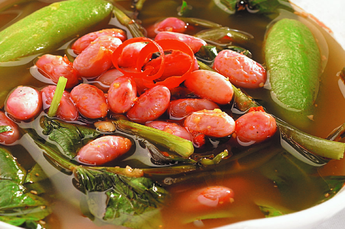 Resep Sehat: Sayur Asem Kangkung & Kacang Merah