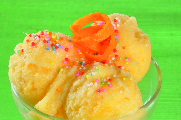 Resep Sehat: Sorbet Kuning Meriah