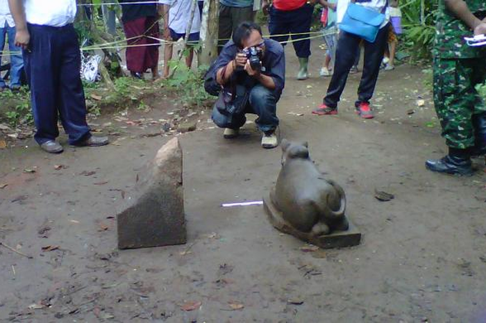 Temuan 2 Arca, Sering Dialami Warga Dusun Candi