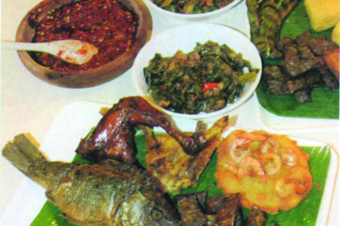 Pilihan masakan Sunda di Laksana Bandung
