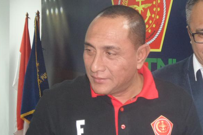 Pangkostrad TNI, Edy Rahmayadi, terpilih sebagai Ketua Umum PSSI periode 2016-2020.