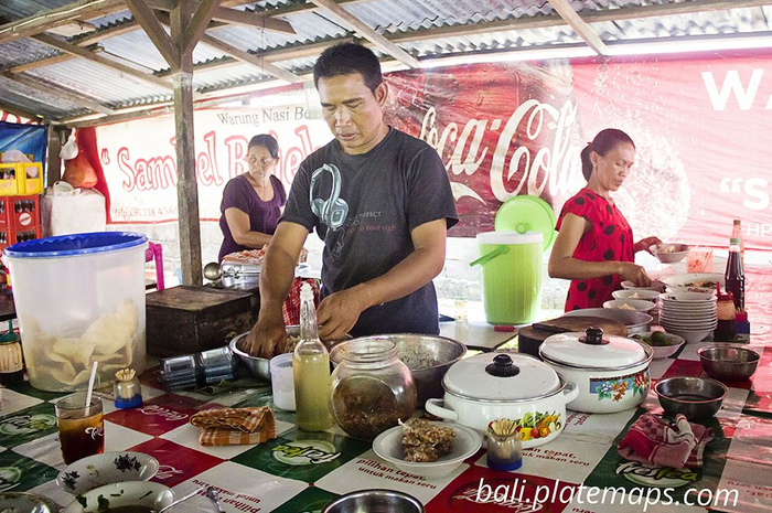 Nasi ayam sambel bejek ala Bali