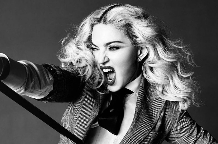 Penyanyi Amerika Serikat, Madonna.
