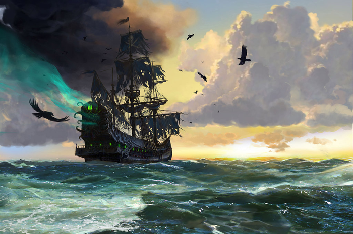 The Flying Dutchman yang selalu menghantui lautan