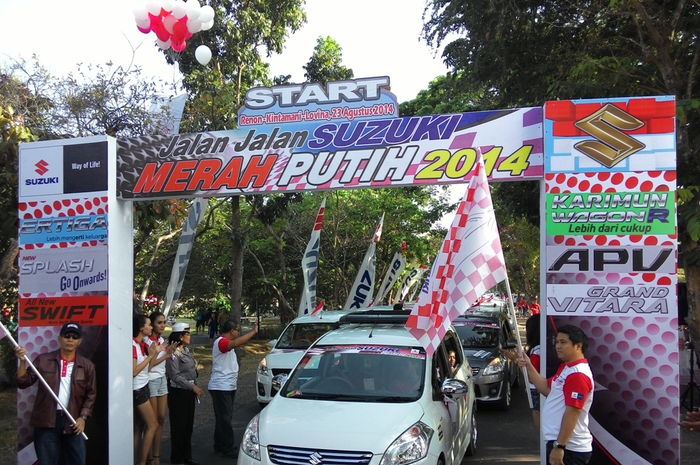 Jalan-Jalan Suzuki Merah Putih 2014
