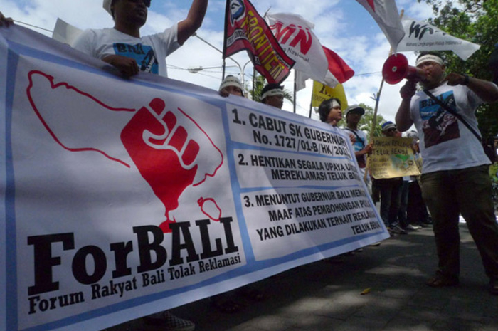 ForBali terus masih mensinyalir ada upaya-upaya untuk kembali melegalkan reklamasi Teluk Benoa.