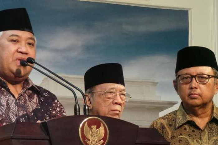 Ketua Umum Majelis Ulama Indonesia Din Syamsuddin.