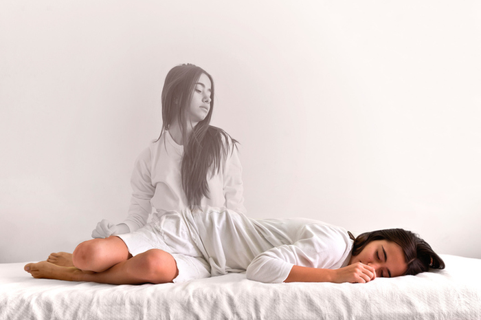 Ilustrasi sleep paralysis