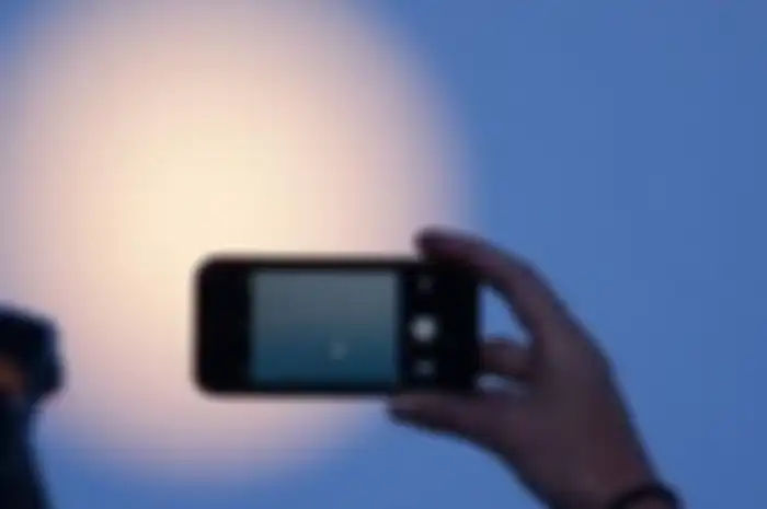 Hape untuk memotret supermoon