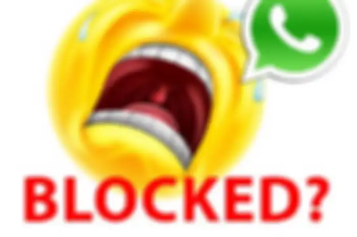 WhatsApp diblokir