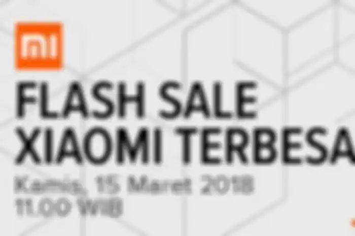 Flash sale Xiaomi terbesar