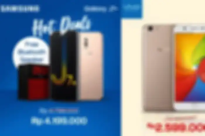 Diskon Samsung Galaxy J7 Plus dan Vivo Y69