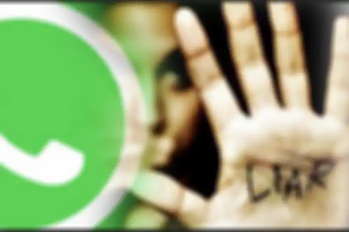 Aplikasi WhatsApp bohongan