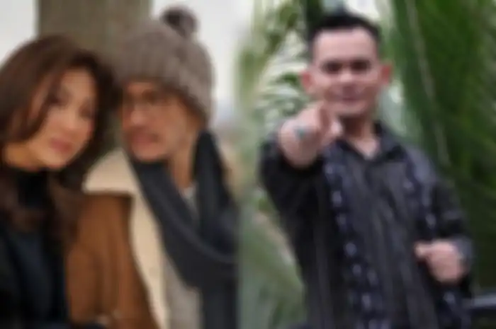 Keluarga Ruben Onsu dan Mbah Mijan 