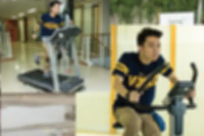 Sepedaan dan treadmill