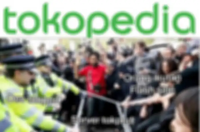 Cuitan warganet tentang Tokopedia