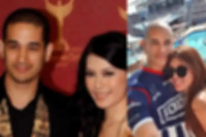 Okan Kornelius dan Viviane (kiri), Okan Kornelius dan May Lee (kanan)
