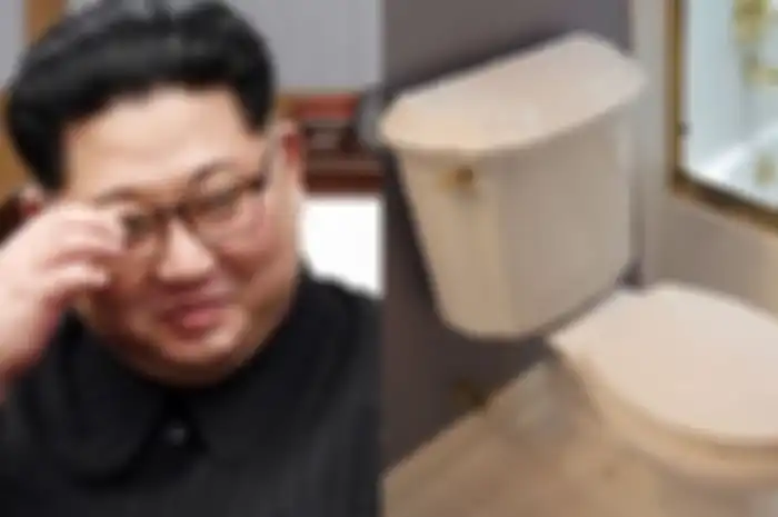 Kim Jong Un selalu amankan fesesnya.