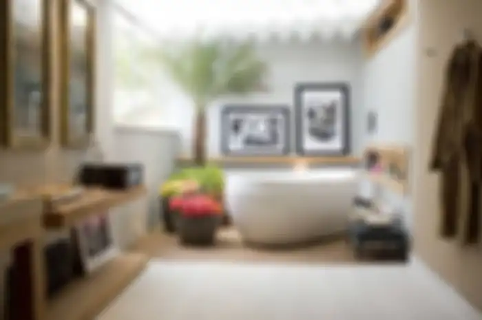 Ilustrasi kamar mandi.