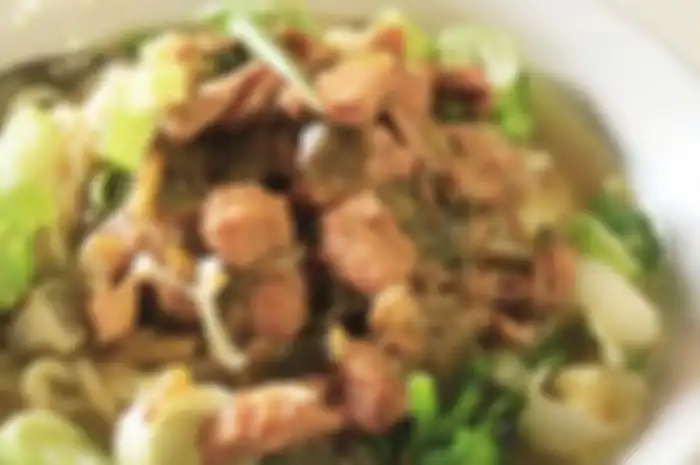 Mie Ayam di bakso pak Kintel