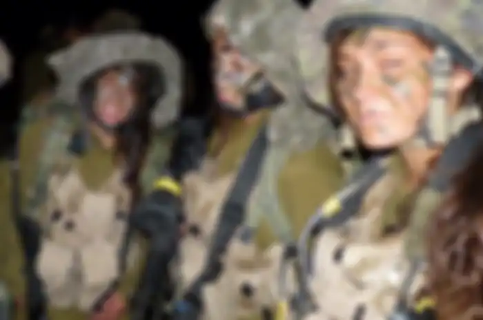 (ilustrasi) Tentara wanita Israel