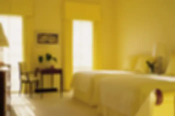 Inspirasi warna cat di kamar tidur.