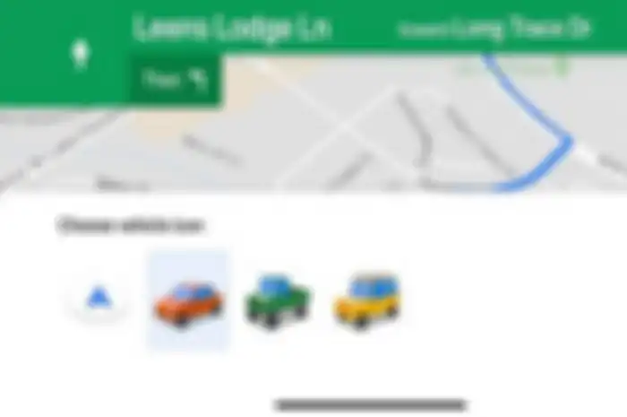 penampilan baru google maps 