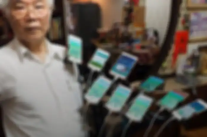 Kakek Pokemon Go