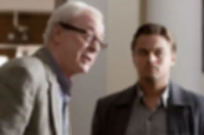 Michael Caine dan Leonardo DiCaprio di film Inception
