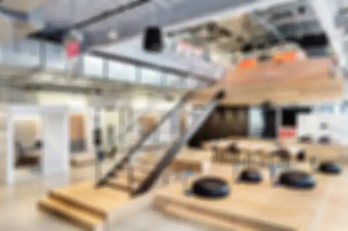 Kantor pusat Nike di New York,  Amerika Serikat.