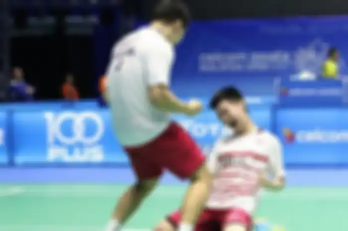 Marcus F. Gideon dan Kevin Sanjaya