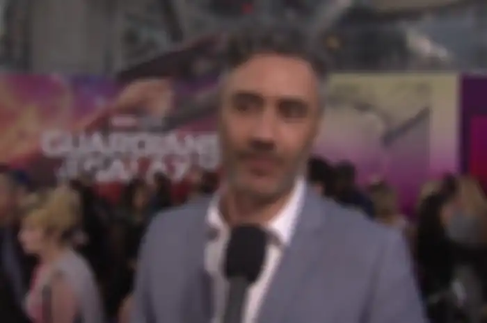 Taika Waititi di Guardians of the Galaxy Vol. 2 - Premiere 