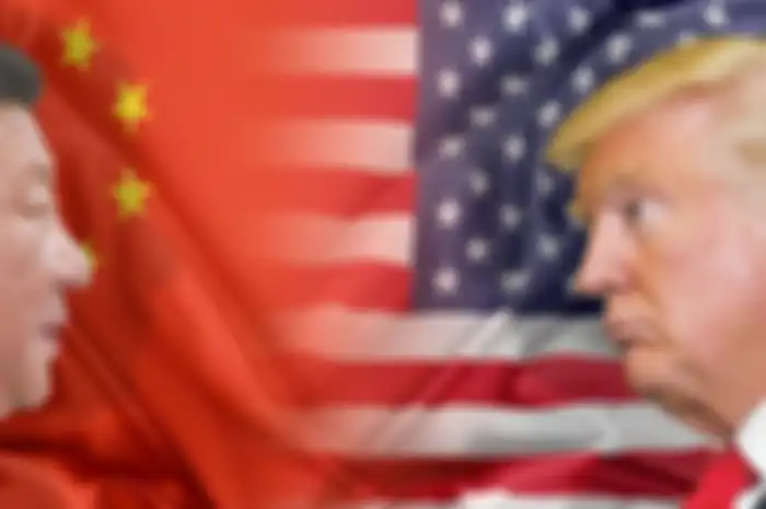 Ilustrasi China dan Amerika 