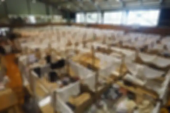 Tempat Penampungan Korban Banjir Di Jepang