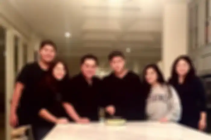 Potret keluarga Erick Thohir ketika sang anak ulang tahun.