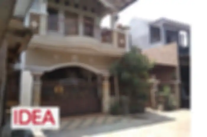 Tampak depan rumah Bripda Puput yang dikabarkan akan menikah dengan Ahok, mantan Gubernur DKI Jakart