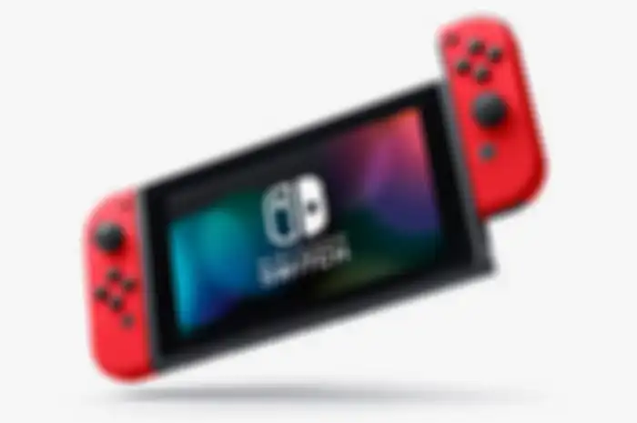 Ilustrasi konsol game Nintendo Switch