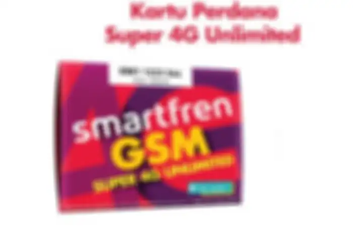 Super 4G Unlimited smartfren siap menemani keseharianmu