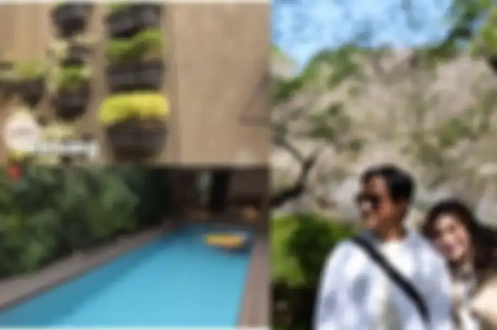 kolam renang artis