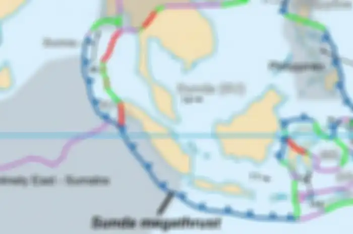 Setting lempeng tektonik Sunda Megathrust yang disebut bisa sebabkan gempa di Jakarta dan sekitarnya