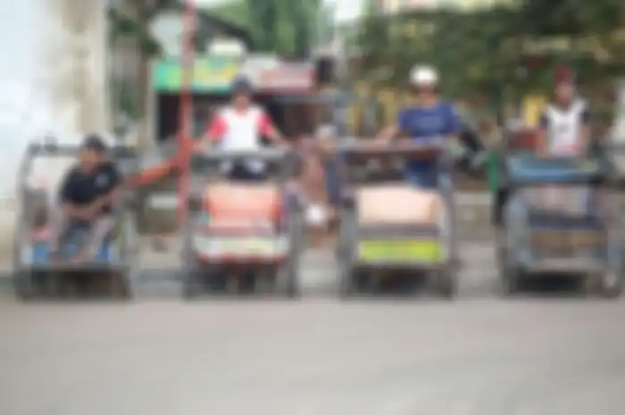 Ilustrasi tukang becak