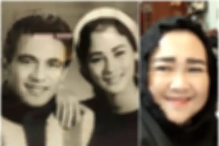 Potret Dicky Suprapto dengan Suzanna (kiri) dan Rachmawati Soekarnoputri (kanan)