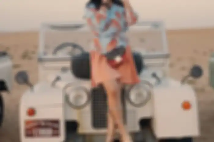 Outfit liburan ala Winona Willy