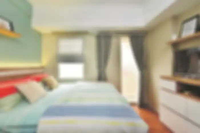 Inspirasi warna pastel untuk apartemen studio