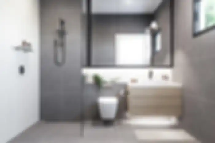 Sekat pemisah di kamar mandi pria