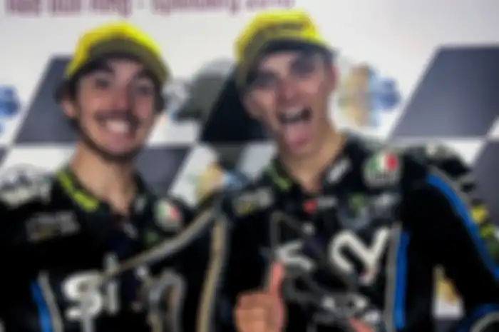 Luca Marini dan Francesco Bagnia dari Sky Racing Team VR46