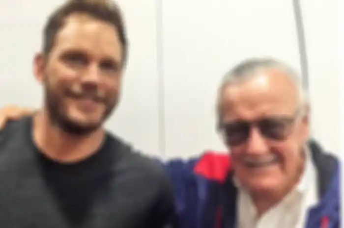 Chris Pratt dan Stan Lee