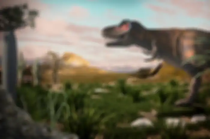 ilustrasi dinosaurus